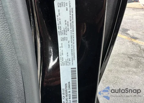 2025 Chrysler Pacifica Select из США, поврежденный, VIN 2C4RC1BG6SR575226